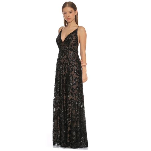 BCBGMax Embellished Evening Gown - Picture 3 of 11